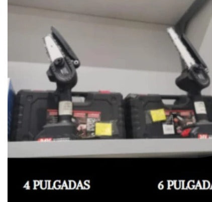 Motosierra Inalámbrico Portátil 4 pulgadas y 6 pulgadas!!  Cortador de Madera con todos sus accesorios +CON MALETIN  DE REGALO🎁